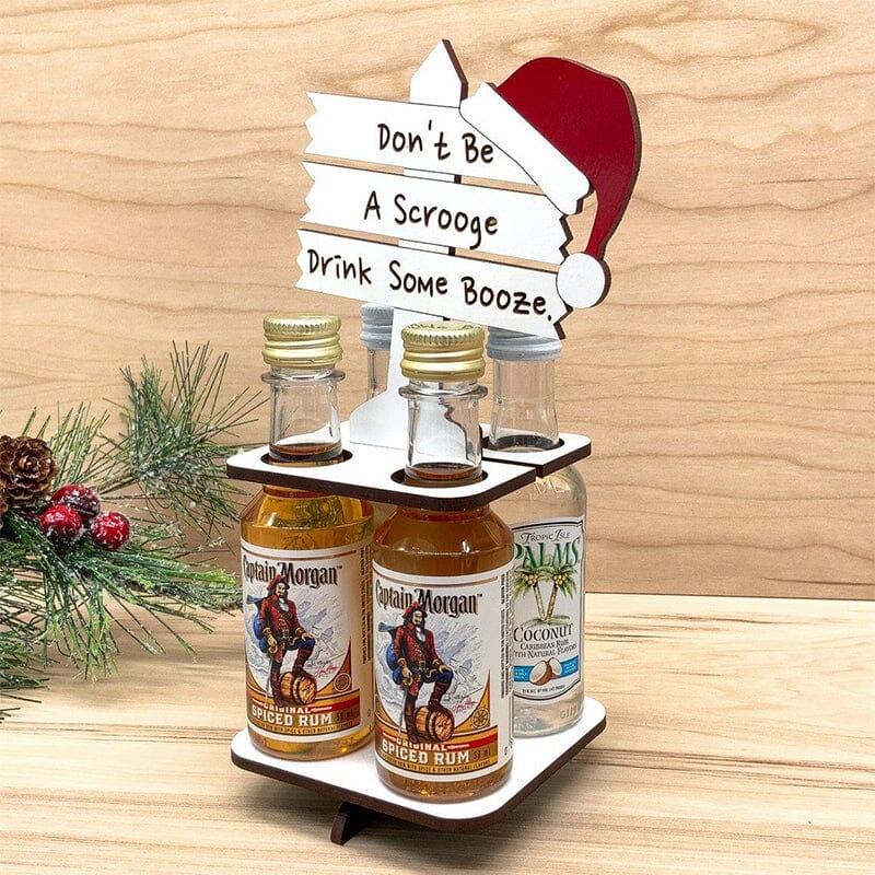 Christmas Mini Liquor Bottle Stand