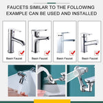 Universal 1080° Rotation Faucet Extender