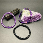 Agate Stress Relief Beaded Bracelet Set