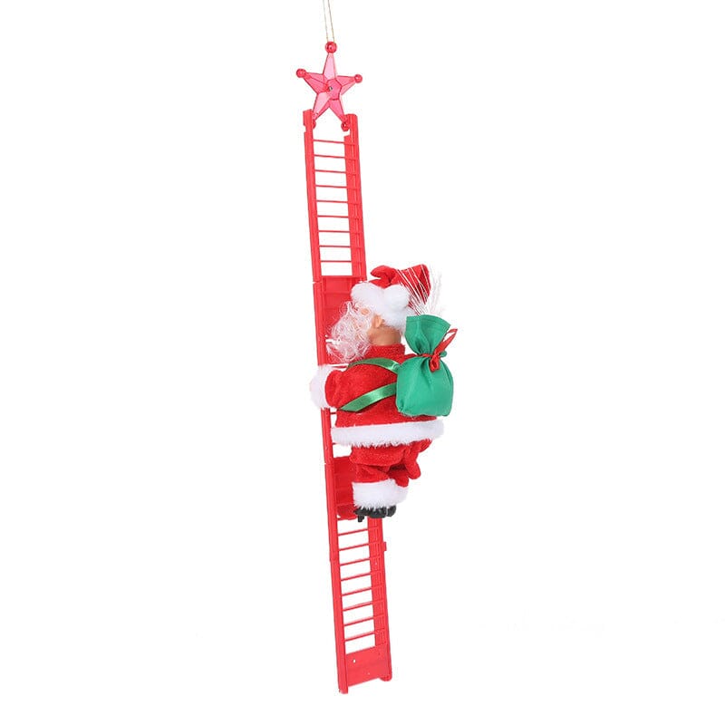 🎅Electric Chimney Climbing Santa Claus Musical Toys🎄