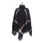 Lattice Cloak Poncho Sweater