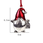 Solid Pewter Christmas Tree Ornament