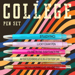 5pcs Multicolor Emotional funny pens