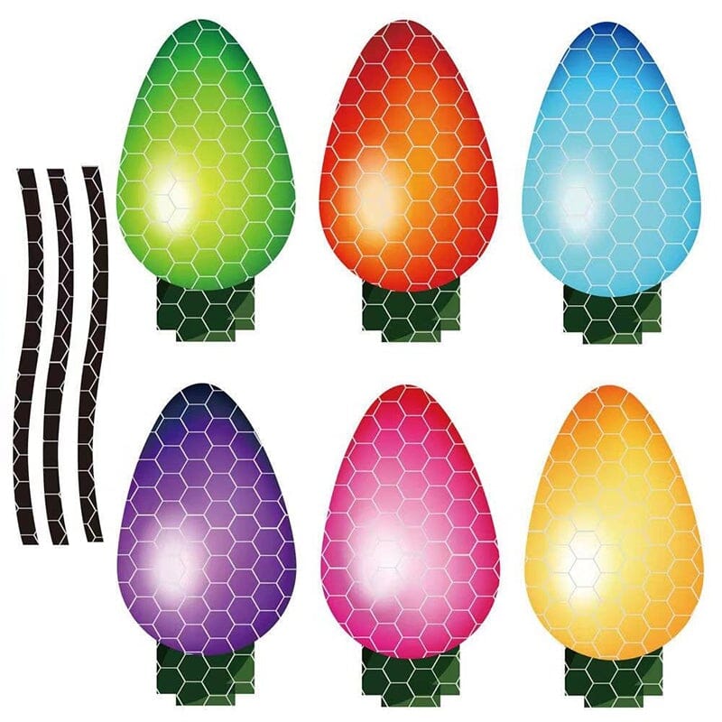 🎅Early Christmas Sale🎅 Reflective Light Bulb Magnet Decorations