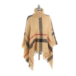 Lattice Cloak Poncho Sweater