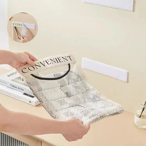 Multi-purpose Hanging Storage Mesh Bag (2 pcs)