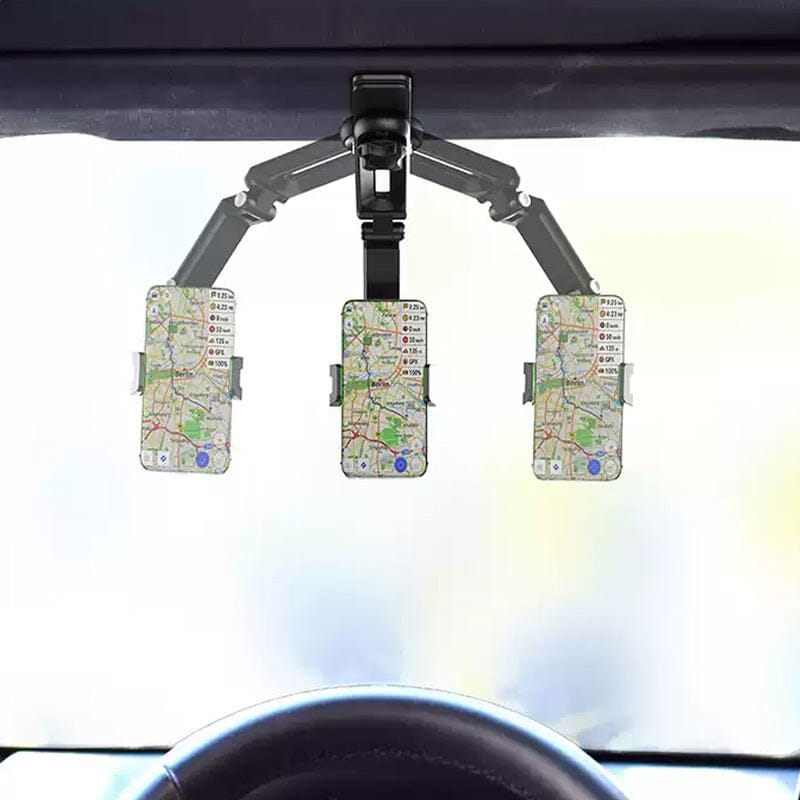 🚗Rotatable Multifunctional Sun Visor Cell Phone Holder