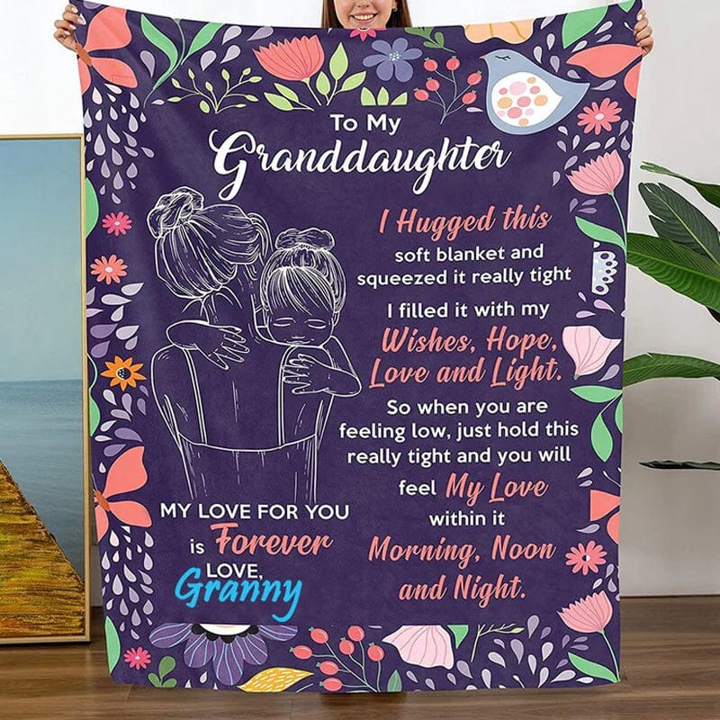 🎁Granddaughter's Gift-Sweet Words Blanket