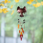 Handicraft Metal Fun Catfish Wind Chime