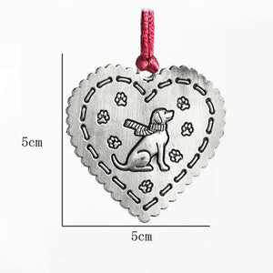 Solid Pewter Christmas Tree Ornament