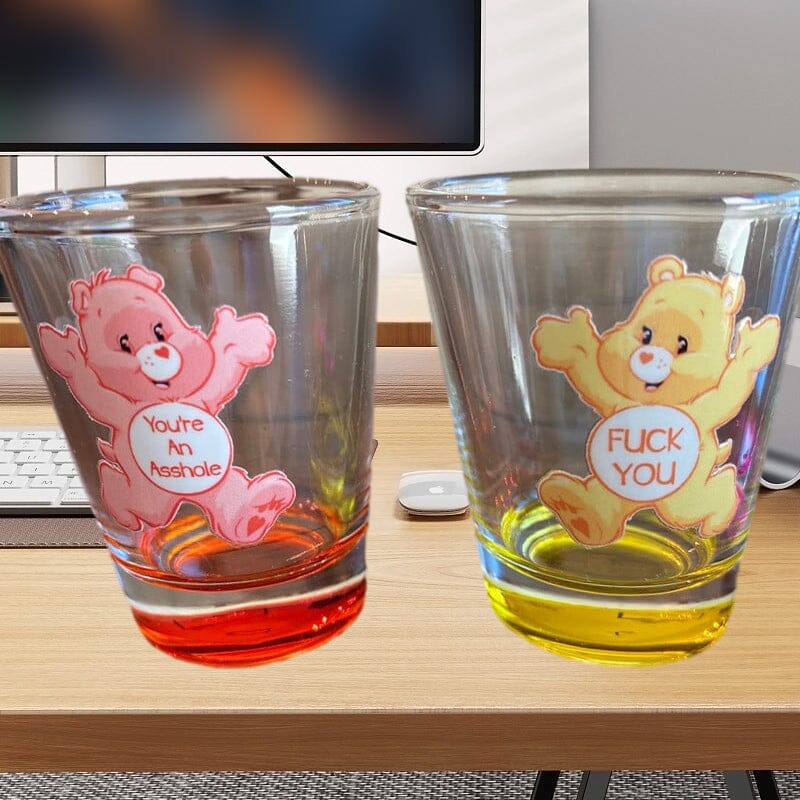 🥰Swear Bears Shot Glasses, 6 Pieces