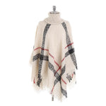 Lattice Cloak Poncho Sweater