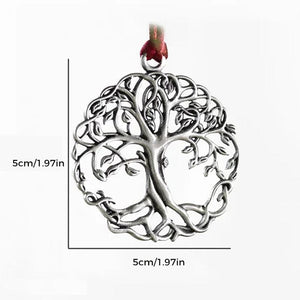 Solid Pewter Christmas Tree Ornament