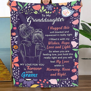 🎁Granddaughter's Gift-Sweet Words Blanket