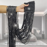 Glitter Fringe Door Wall Window Room Divider