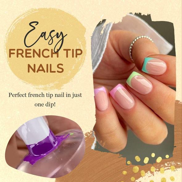 French Nail Easy Stamping Kit