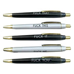 5pcs Multicolor Emotional funny pens