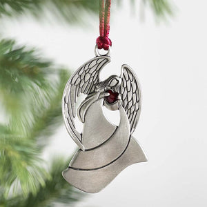 Solid Pewter Christmas Tree Ornament