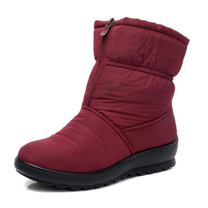 👢Women's Waterproof Snow Ankle Boots - Winter Warm