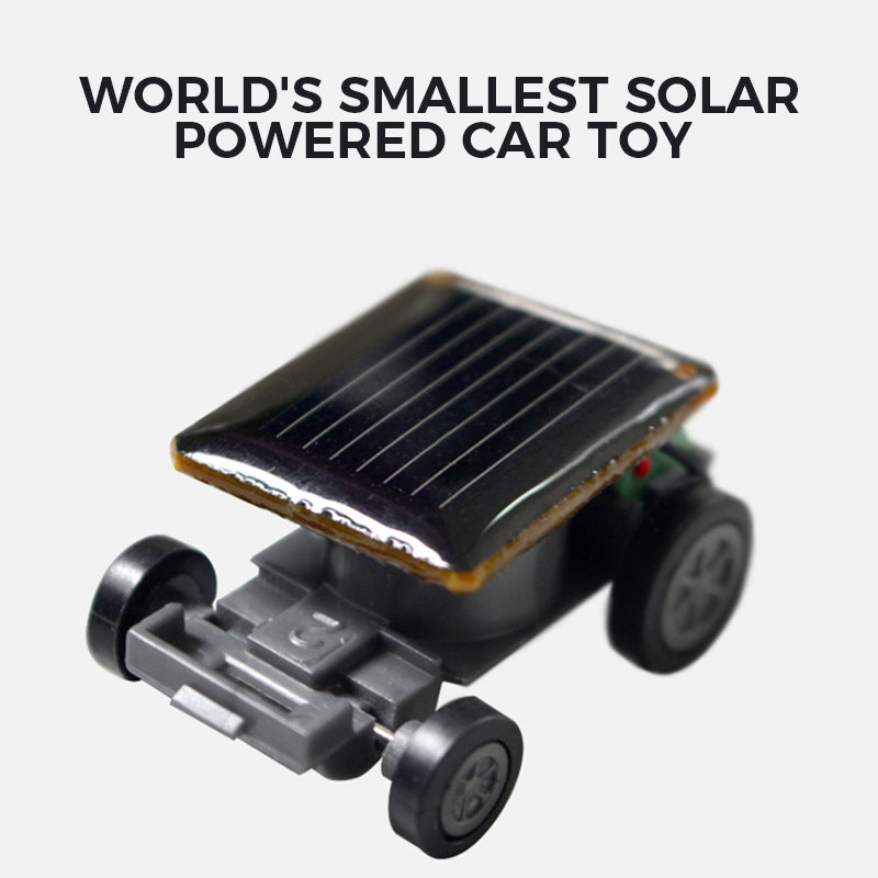 World's Smallest Solar Powered Car Toy