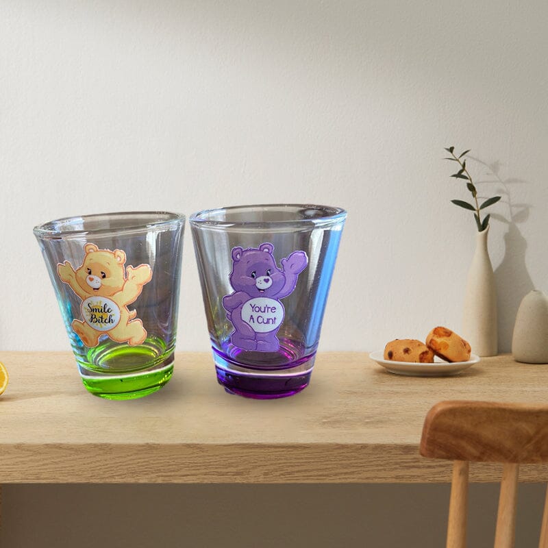 🥰Swear Bears Shot Glasses, 6 Pieces