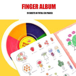 🌷Fun Finger Painting Kit🎨Enhances Children's Creation