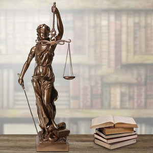 Goddess of Justice Statue Decoration