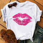 Simple Printed White T-shirt