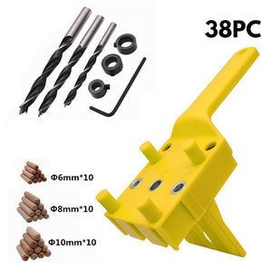 Wood Doweling Hole Drill Guide