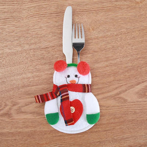 Christmas Tableware Holders Set (12 PCs)