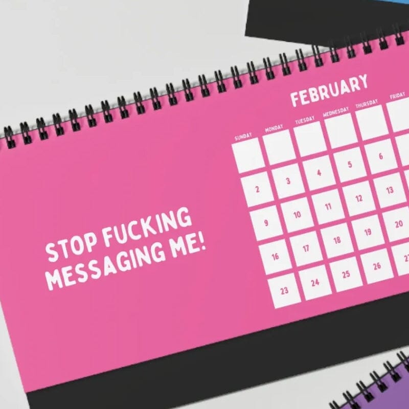 2025 Things I Want To Say At Work, But I Can't Sarcastic Calendar