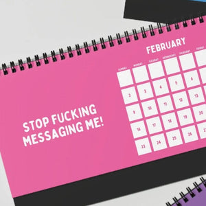 2025 Things I Want To Say At Work, But I Can't Sarcastic Calendar