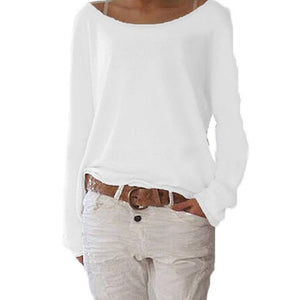 Loose Pullover Casual Tops