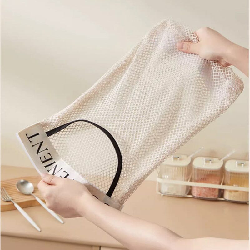 Multi-purpose Hanging Storage Mesh Bag (2 pcs)