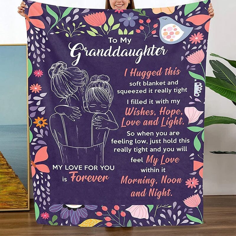 🎁Granddaughter's Gift-Sweet Words Blanket