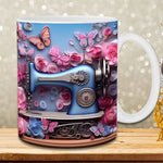 New 3D sewing machine mug🎁A good choice for Christmas gift