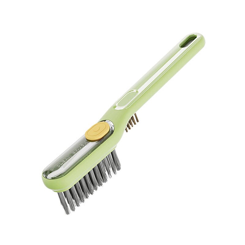 Multi-functional liquid-filled crevice brush