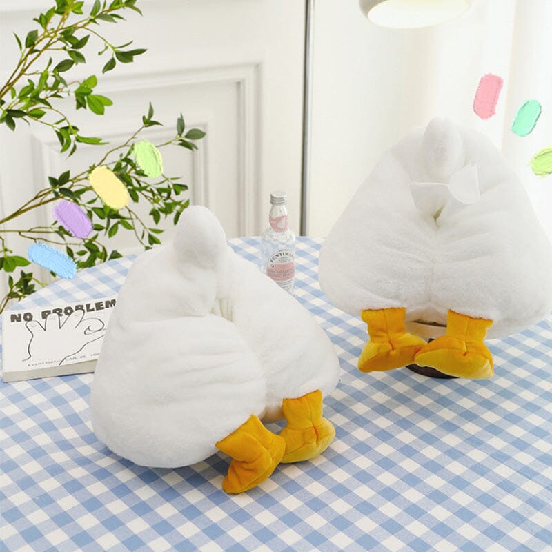 Cute Duck Butt Pumping Paper Box