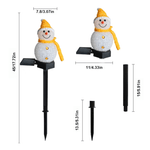 Waterproof Solar Snowman Lamp