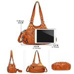 Soft PU Leather Handbag