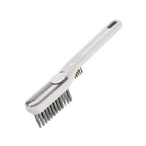 Multi-functional liquid-filled crevice brush