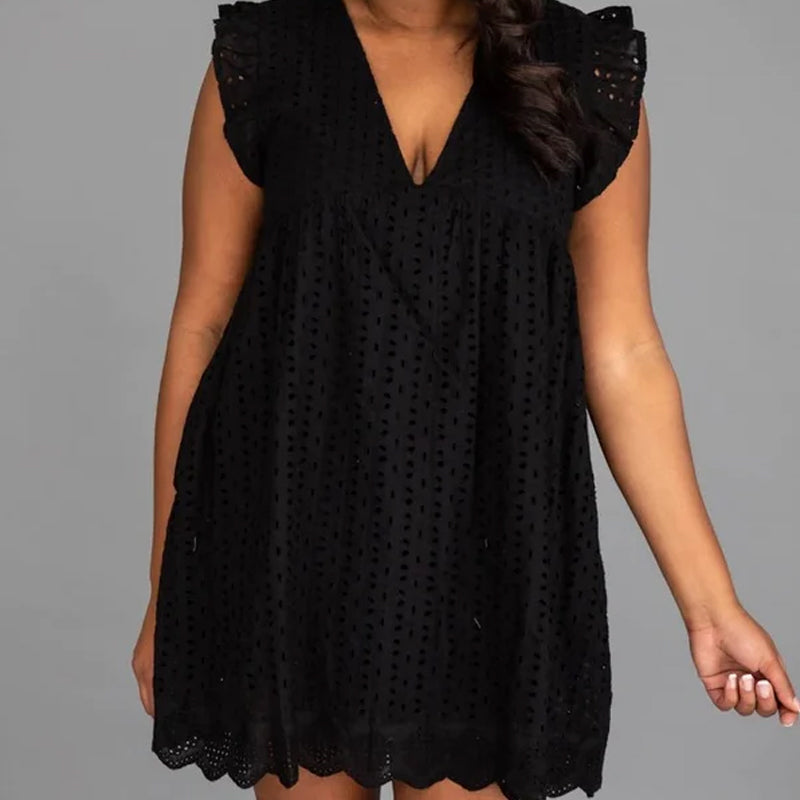 California Lace Dress Romper