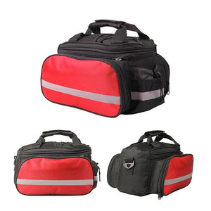 Bike Rear Bag with Water Bottle Pocket