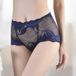 Women Embroidery Lace Panties