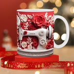 New 3D sewing machine mug🎁A good choice for Christmas gift