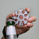 18-in-1 stainless steel snowflakes multi-tool