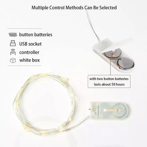 Christmas USB remote control copper wire light string