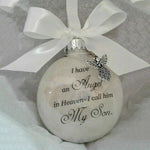 Angel In Heaven Memorial Ornament