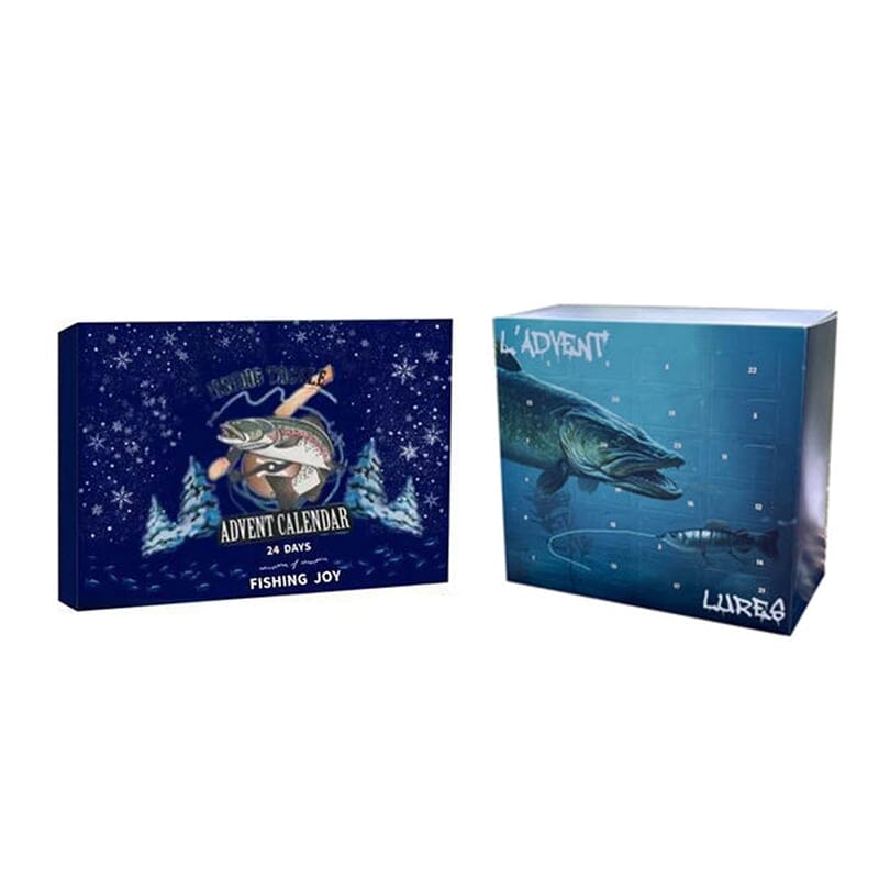 Presale>>24 Days Christmas Countdown Fish Tackle Set