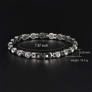 Titanium Steel Birthstone Bracelet Fabulous Gift